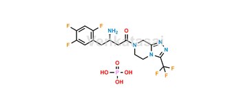 Picture of Sitagliptin EP Impurity A (phosphate salt)