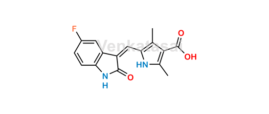 Picture of Sunitinib Carboxylic Acid Impurity 