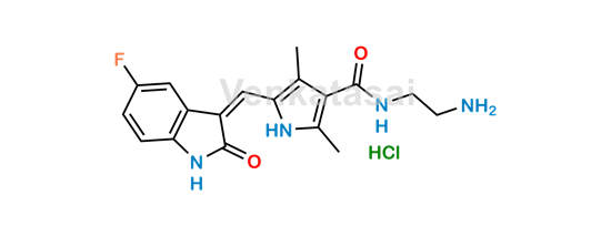 Picture of Sunitinib N,N-Didesethyl Impurity