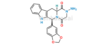 Picture of Tadalafil N-Desmethyl N-Amino Impurity