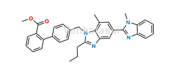 Picture of Telmisartan Impuroty  B Methyl Ester