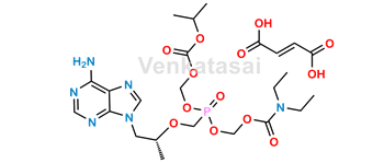 Picture of Diethylaminocarboxymethyl POC Tenofovir Fumarate