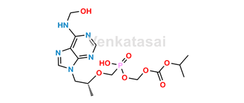 Picture of Tenofovir Disoproxil Fumarate Impurity(N6-CH2OH-POC PMPA)