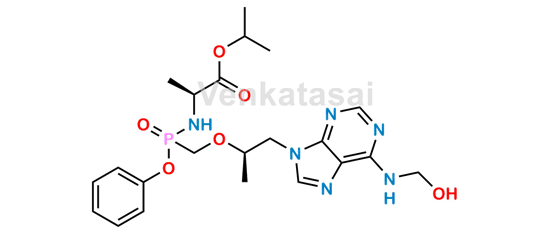 Picture of Tenofovir Alafenamide N-hydroxy methyl impurity