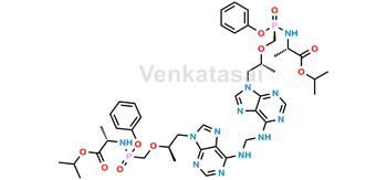 Picture of Tenofovir Alafenamide Dimer impurity