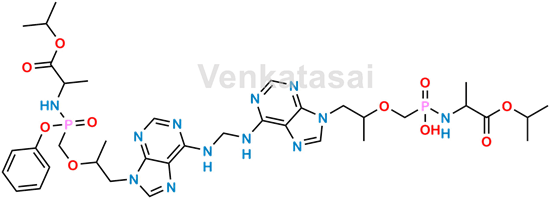 Picture of Des-Phenol Tenofovir Alfenamide+Tenofovir Alafenamide Dimer