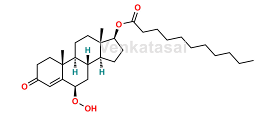 Picture of 6β-Hydroperoxy testosterone undecanoate