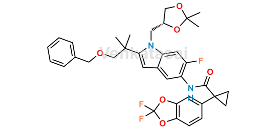 Picture of Acetonide O-Benzyl Tezacaftor