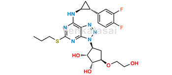 Picture of Ticagrelor Enantiomer Impurity 