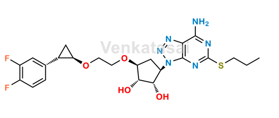 Picture of Ticagrelor Related Compound 35 (DP7)