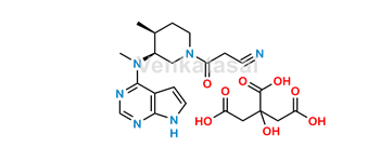 Picture of Tofacitinib Impurity C Citrate