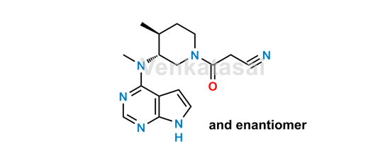 Picture of Tofacitinib Related Compound 28 (rac-trans-Tofacitinib)