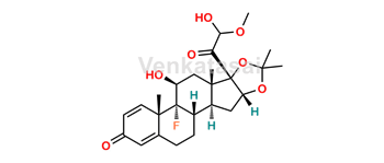 Picture of 21-​Methoxy Triamcinolone Acetonide