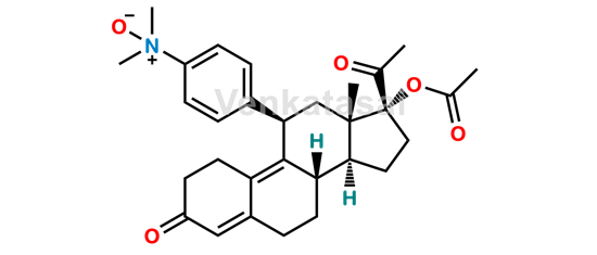 Picture of Ulipristal Acetate N-Oxide Impurity