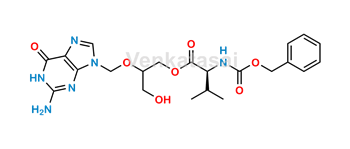 Picture of Valganciclovir N-Benzyloxycarbonyl Impurity