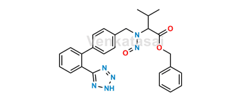 Picture of Nitroso Valsartan Benzyl ester