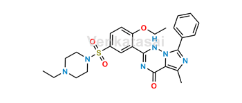 Picture of Vardenafil Benzoyl Impurity