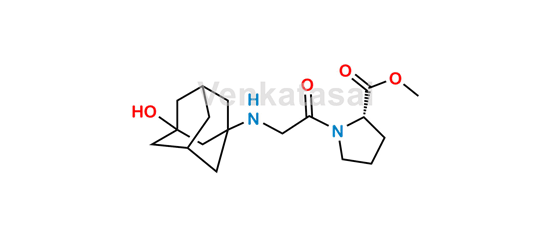 Picture of Vildagliptin Carboxylic Acid Methyl Ester