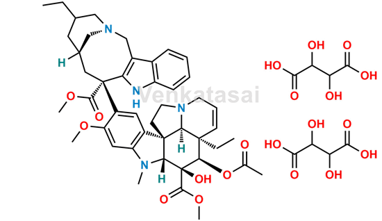 Picture of (20’RS)-15’,20’-Dihydro Vinorelbine Ditartarate