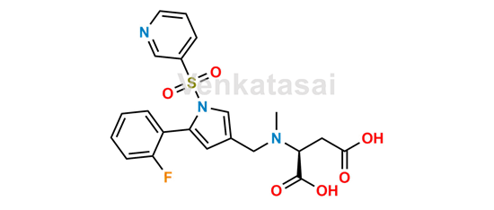 Picture of Vonoprazan N-methyl asparmic acid Impurity