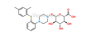 Picture of N-Hydroxylated Vortioxetine Glucuronide