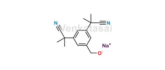 Picture of Anastrozole EP Impurity E (Sodium salt)