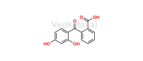 Picture of Aspirin Impurity (2-(2,4-Dihydroxybenzoyl)Benzoic Acid)