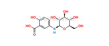 Picture of 5-(N-Β-D-Glucopyranosylamino) Salicylic Acid