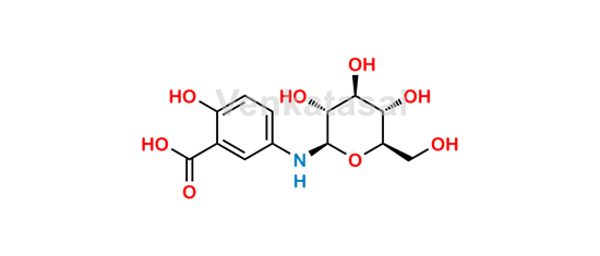 Picture of 5-(N-Β-D-Glucopyranosylamino) Salicylic Acid