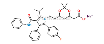 Picture of Atorvastatin EP Impurity P (Sodium salt)