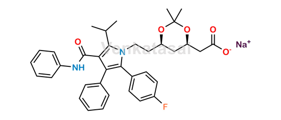 Picture of Atorvastatin EP Impurity P (Sodium salt)