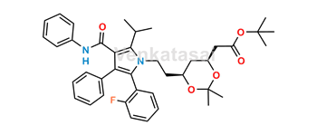 Picture of Atorvastatin 2-Fluoro t-Butyl Ester