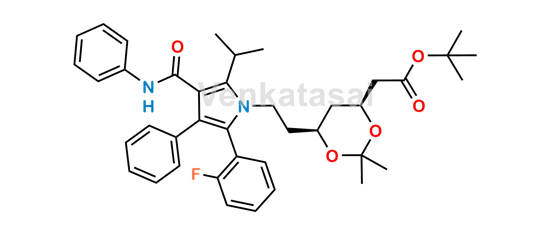 Picture of Atorvastatin 2-Fluoro t-Butyl Ester