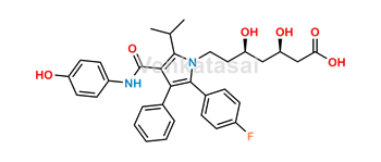 Picture of 4-Hydroxy atorvastatin 