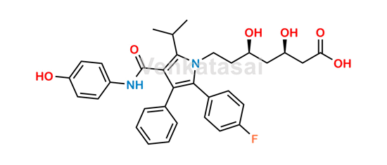 Picture of 4-Hydroxy atorvastatin 