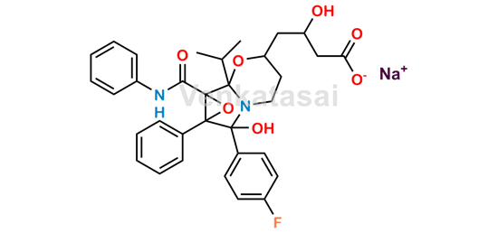 Picture of Atorvastatin Epoxy Pyrrolooxazin 6-Hydroxy Analog (USP) (SODIUM SALT)