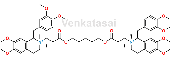 Picture of (R-trans, R-trans)-Atracurium Besylate and (R-cis, R-trans)-Atracurium Besylate Mixture