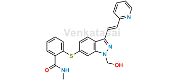 Picture of Axitinib N-Hydroxymethyl Impurity