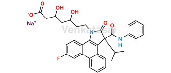 Picture of Atorvastatin Pyrrolidone Phenanthrene Sodium salt