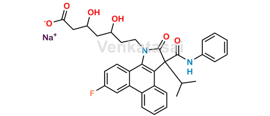 Picture of Atorvastatin Pyrrolidone Phenanthrene Sodium salt 