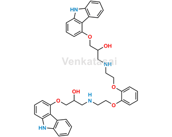 Picture of Carvedilol Bisalkylpyrocatechol Impurity