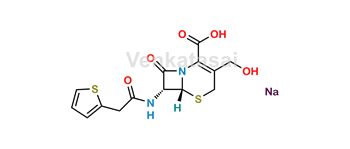 Picture of Cefalotin EP Impurity B Sodium salt