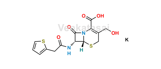 Picture of Cefalotin EP Impurity B Potassium salt