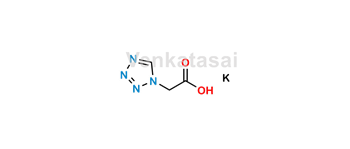 Picture of Cefazolin Impurity (1H-Tetrazole-1-Acetic Acid) Potassium salt