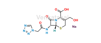 Picture of Cefazolin 3-Hydroxymethyl Impurity Sodium salt