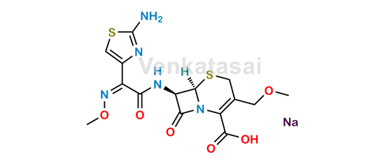 Picture of Cefpodoxime Proxetil EP Impurity A Sodium Salt