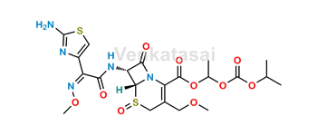 Picture of Cefpodoxime CPDP Sulfoxide 1,2 Impurity