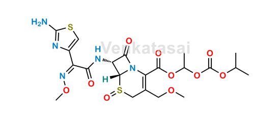 Picture of Cefpodoxime CPDP Sulfoxide 1,2 Impurity