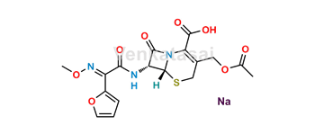 Picture of Cefuroxime EP Impurity G Sodium salt