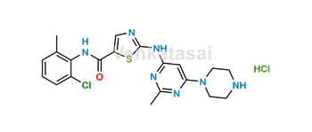 Picture of Dasatinib N-Deshydroxyethyl Impurity (HCl)